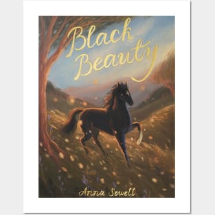 Black Beauty by Anna Sewell Book Cover Posters and Art